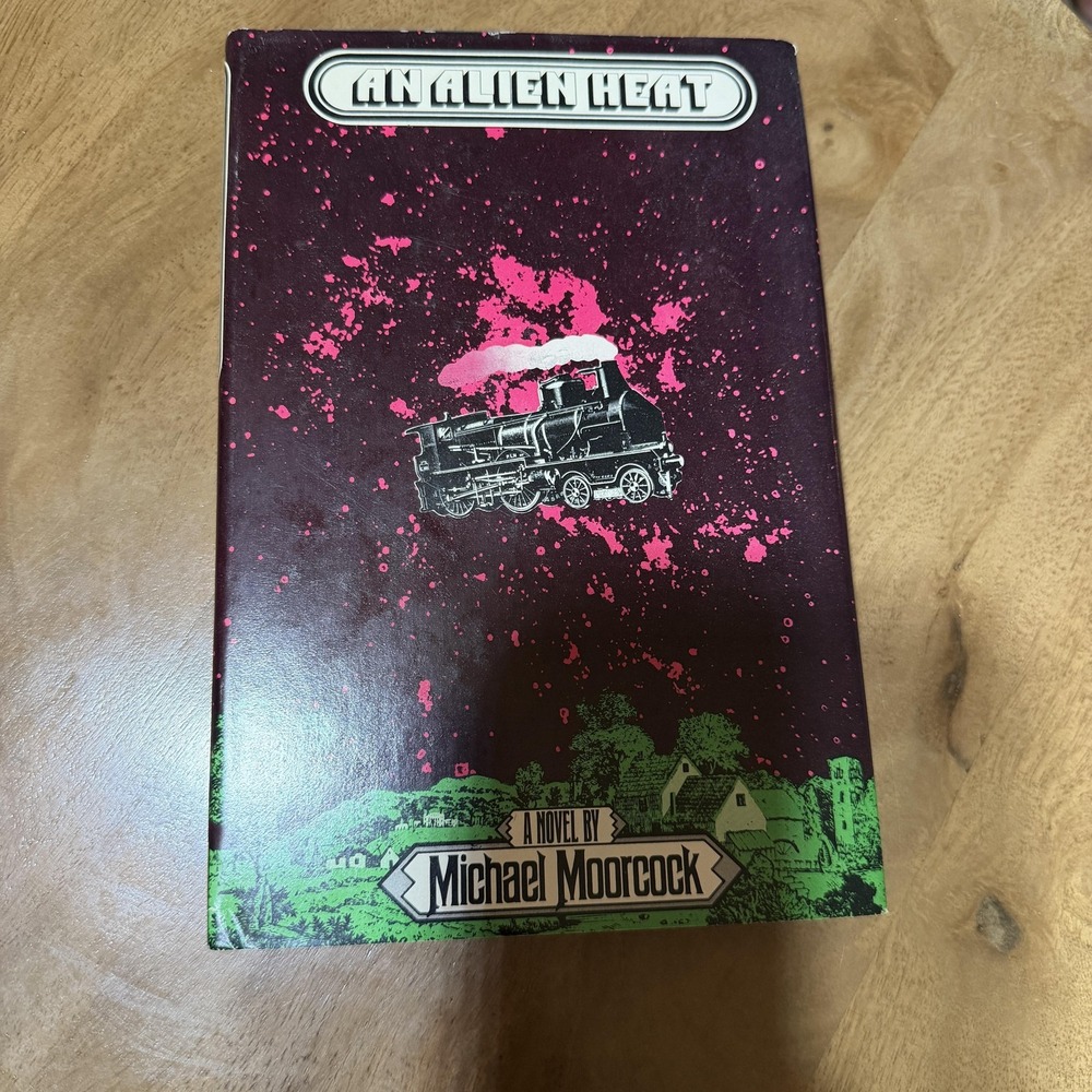 Vintage An Alien Heat Michael Moorcock Harper Row HC Sci-Fi Book Club 1972 Novel